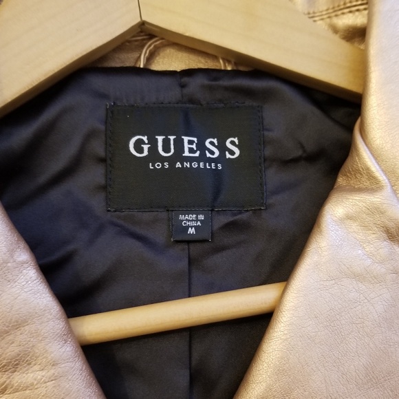 Fall Jacket, Faux Leather in Size Medium - Picture 7 of 7